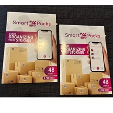 Smart Packs 48 Labels per Sheet Organize Your Storage Label Maker Labels