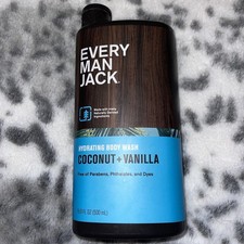 Every Man Jack Hydrating Body Wash, Coconut  Vanilla 16oz