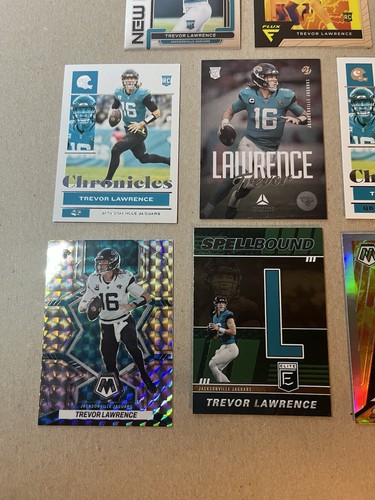 Trevor Lawrence 8 Card Lot 5 Are Rookies Great Lot - Imagen 4 de 11