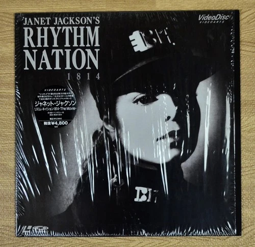 JANET JACKSON / RHYTHM NATATION 1814 Laserdisc JAPAN LD NM/Shrink VAL-3523