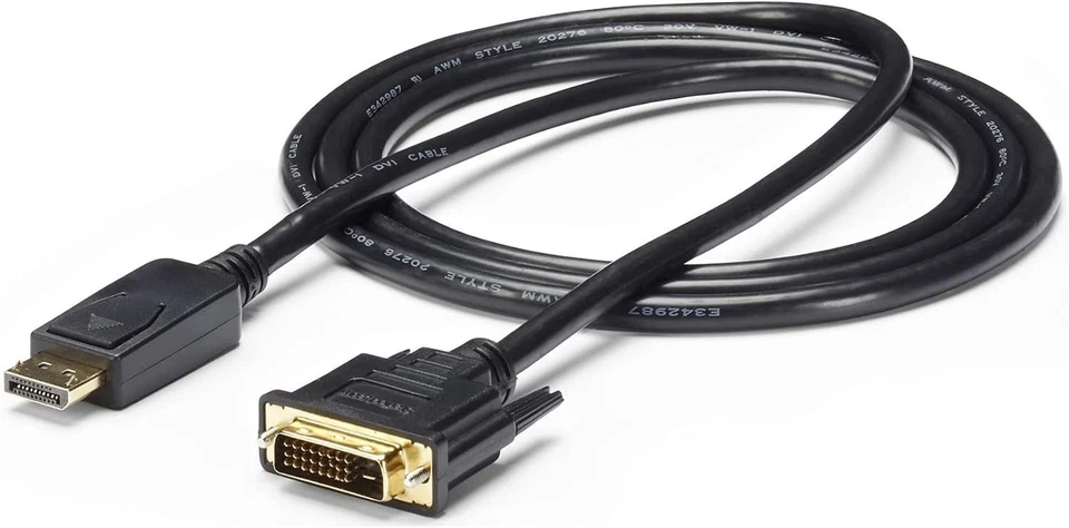 StarTech.com 1,8 m DisplayPort auf DVI-Kabel DisplayPort zu DVI Kabel DP2DVI2MM6 - Bild 2 von 2