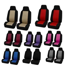 FH Group Universal Fit Highback Car Seat Covers for SUV Van - 2 Front Seat