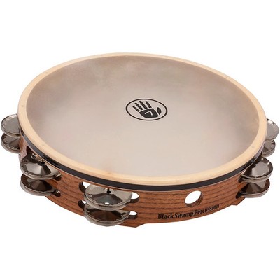 Black Swamp Percussion SoundArt Series Double Row 10'' Tambourine German Silver