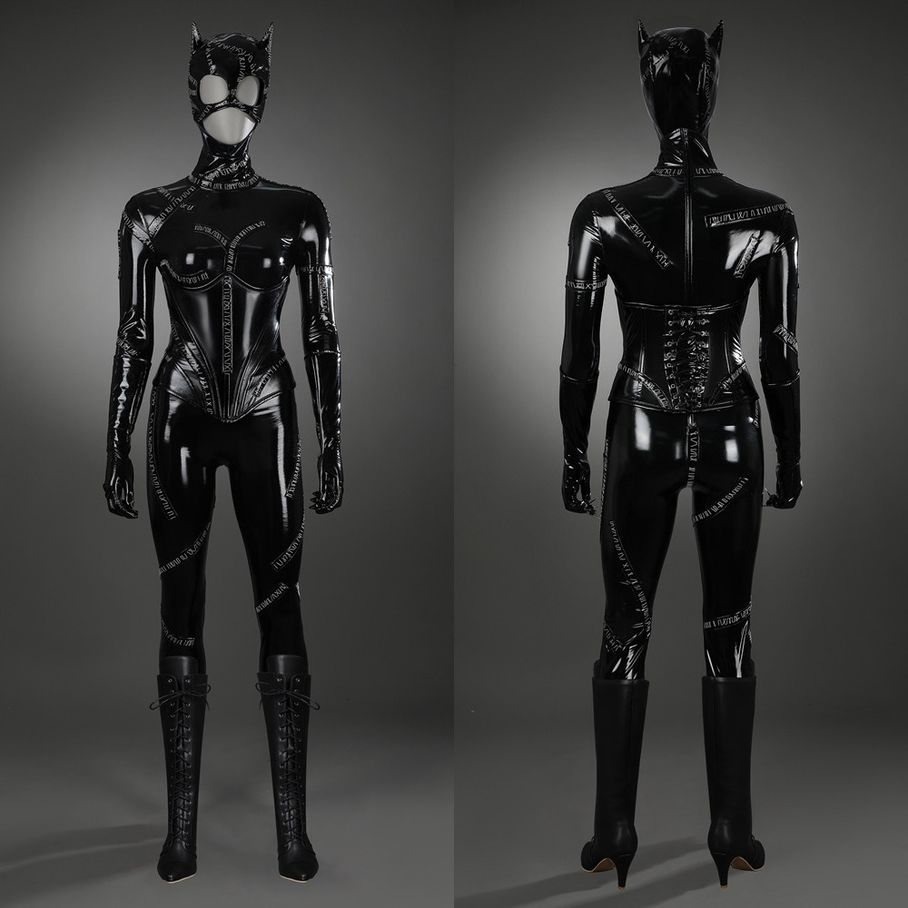 Catwoman Costume Batman Returns cosplay Suit fullset