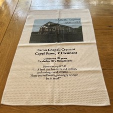 Saron Chapel, Crynant Celebrating 120 Years Tea Towel