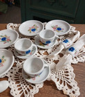 Vintage Childs Tea Strombecker Miniature Tea set, partial - Child's play china — photo 3