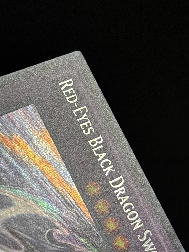 Yu-Gi-Oh! TCG Red-Eyes Black Dragon Sword DRL2-EN012 1st Edition Secret Rare LP - Image 2 of 4