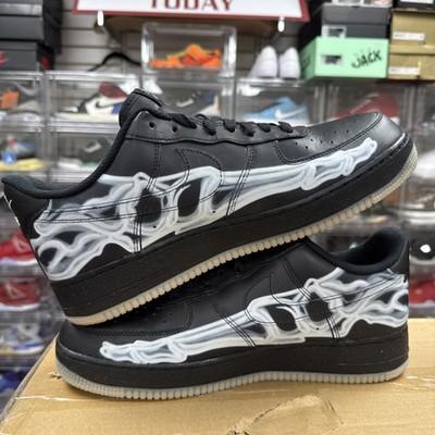Nike Air Force One Skeleton Halloween 2019 Size 11.5 Men's
