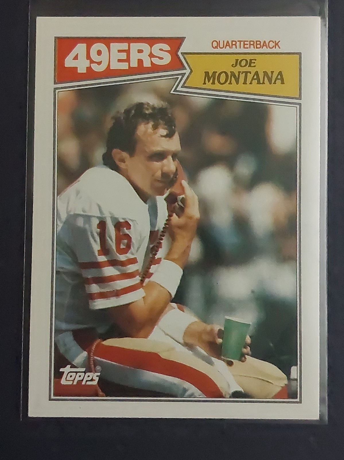 1987 Topps Joe Montana #112