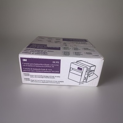 3M DL951 Front & Back Lamination Cartridge-Use with 3M Laminating System LS950