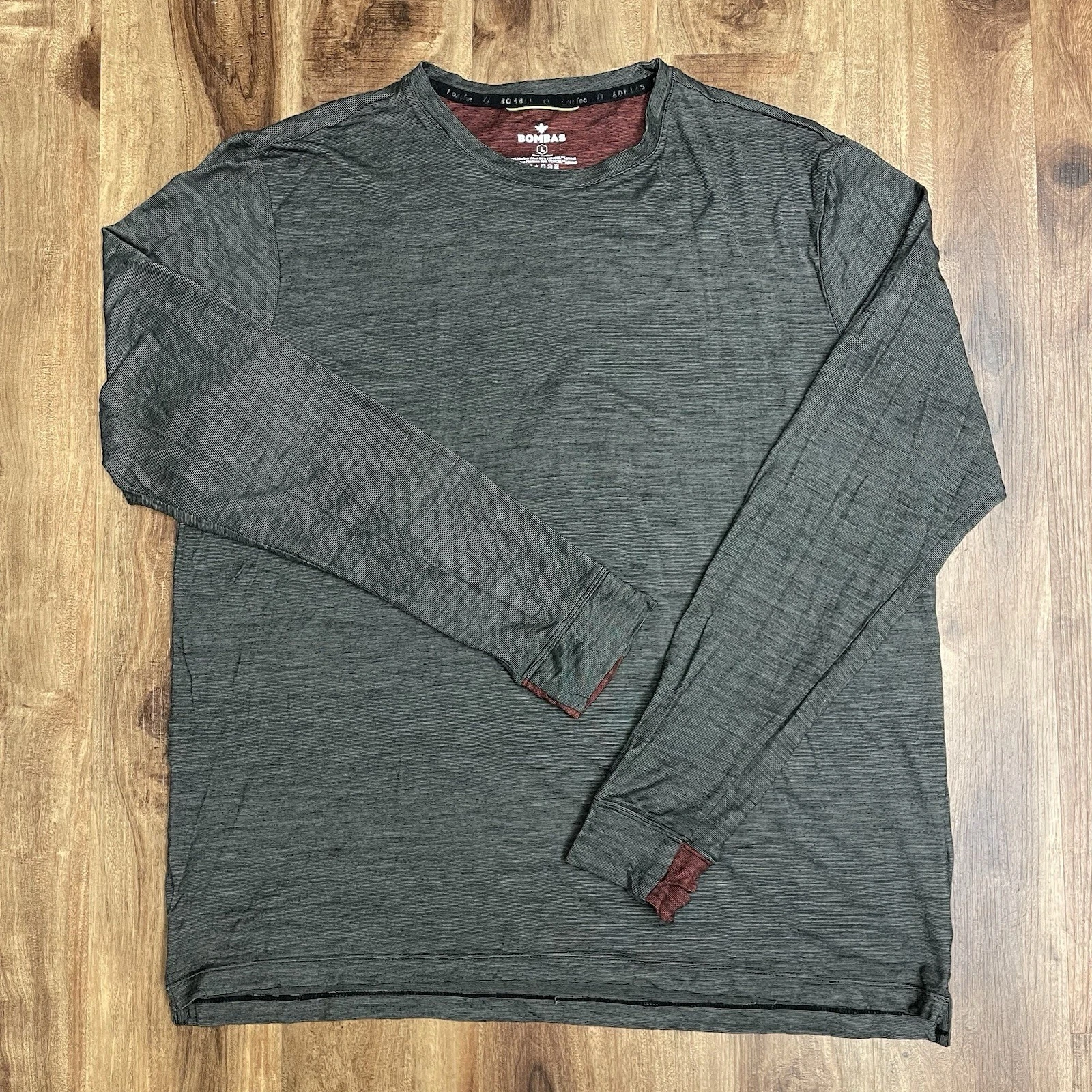 Bombas Shirt Men Large Green Merino Wool Blend Long Sleeve Base Layer Bee Better
Opens in a new wind