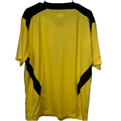 Liverpool FC Men's 2004/05 Away Football Shirt XL Yellow Champions