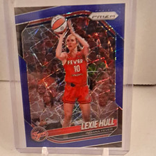 Panini 2025 Prizm WNBA Lexie Hull Indiana Fever #51 Blue Parallel