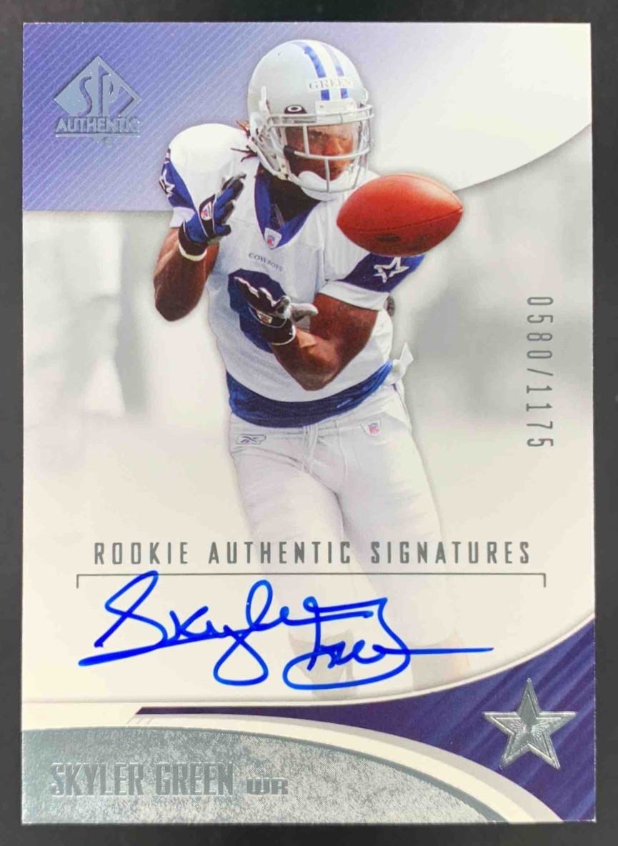 Skyler Green SP Authentic #219 Autograph