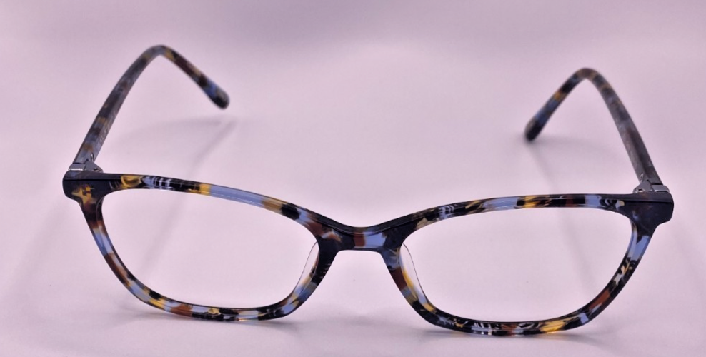 KLIIK FRAMES ONLY EYEGLASSES 713 S401 BLUE BROWN TORTOISE 49-16