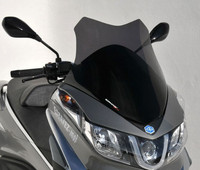Piaggio X10 125 350 500 IE-12/17 Bulles Sport Ermax Noire Claire 0353014