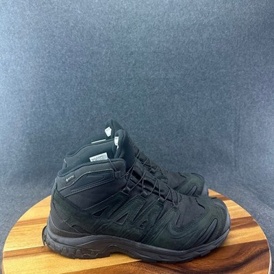 Salomon XA Forces Mid GTX Mens Size 9.5 Black Outdoor Working Boots Shoes 409218