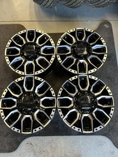 20 Black Machined Chevy Silverdao 2500 3500 8 Lug Oem Wheels Rims 108