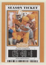 2019 Panini Contenders Draft Picks Season Ticket Alvin Kamara #5 10uo