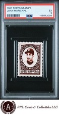 1961 Topps Stamps Juan Marichal PSA 5
