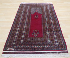 Oriental Carpet Rug Hand Made Wool Vintage Lahore Area Any room 5ft 8" x 3ft 2"