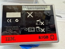 IBM Travelstar 8.1GB 2.5" IDE Laptop Hard Drive 02K0514 Vintage HDD with Caddy