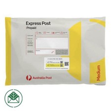 Cartera prepaga Australia Post Express Post MEDIANA - Paquete de 10