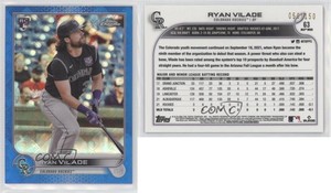 2022 Topps Chrome Logofractor Edition Blue Refractor /150 Ryan Vilade Rookie RC