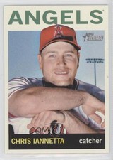 2013 Topps Heritage Venezuelan Chris Iannetta #414 0s55