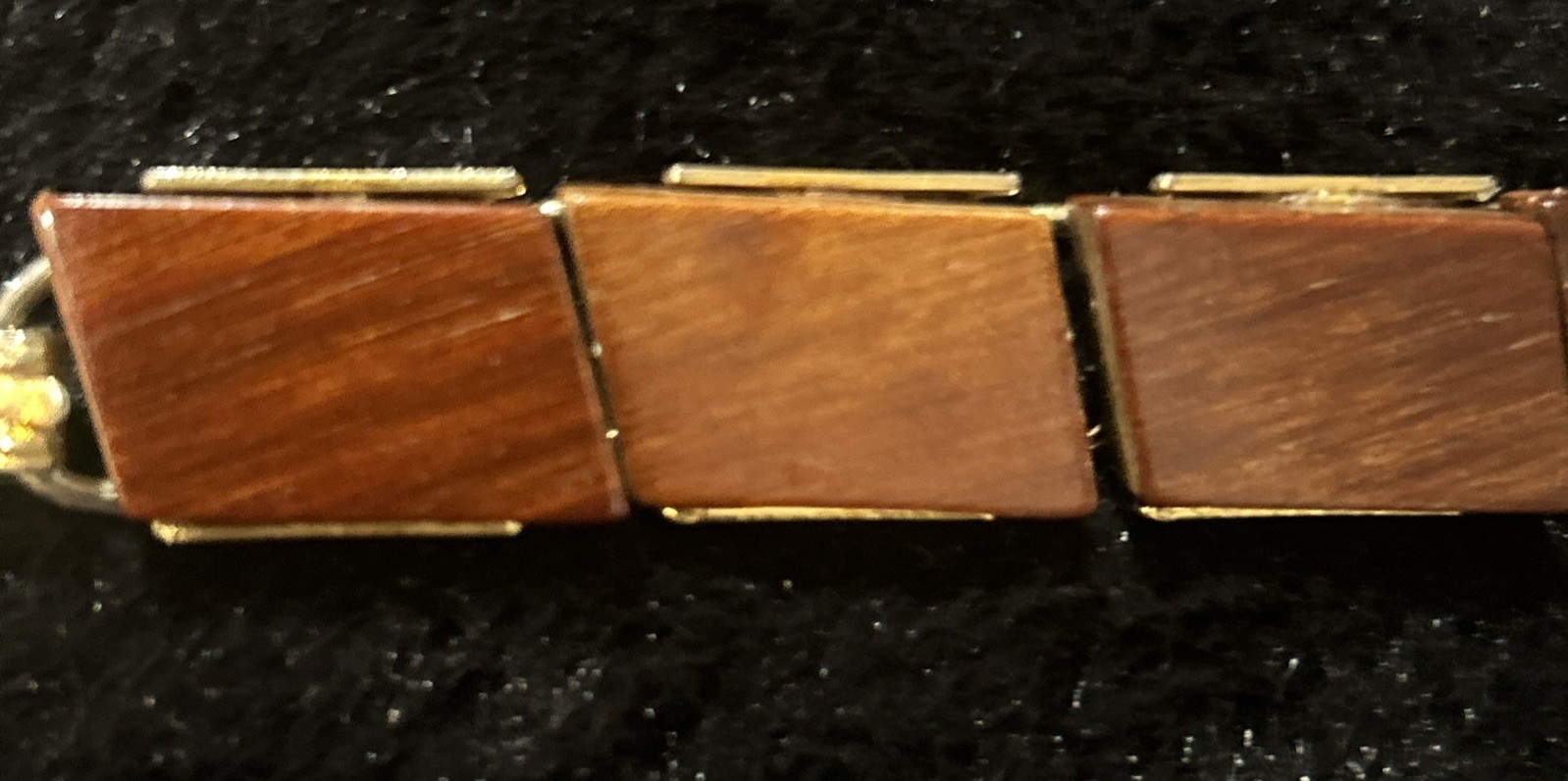 Mid-Century Led To Amazing Styles-Wood Piece Bracelet In Tru Scandinavian Style