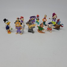 Lot of 12 Kellogg 1991 "The Disney Afternoon" PVC figures read / see photos 