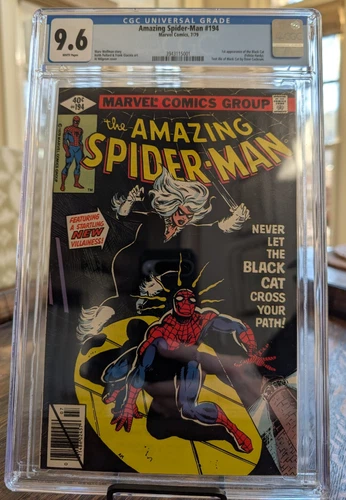 Amazing Spider-Man 194 CGC 9.6 White Pages