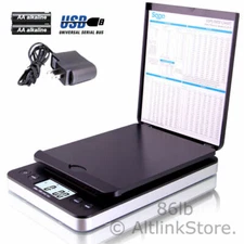 SAGA Digital Postal Scale 86lb X 0.1oz Shipping Scale Weight Postage W/AC In USB