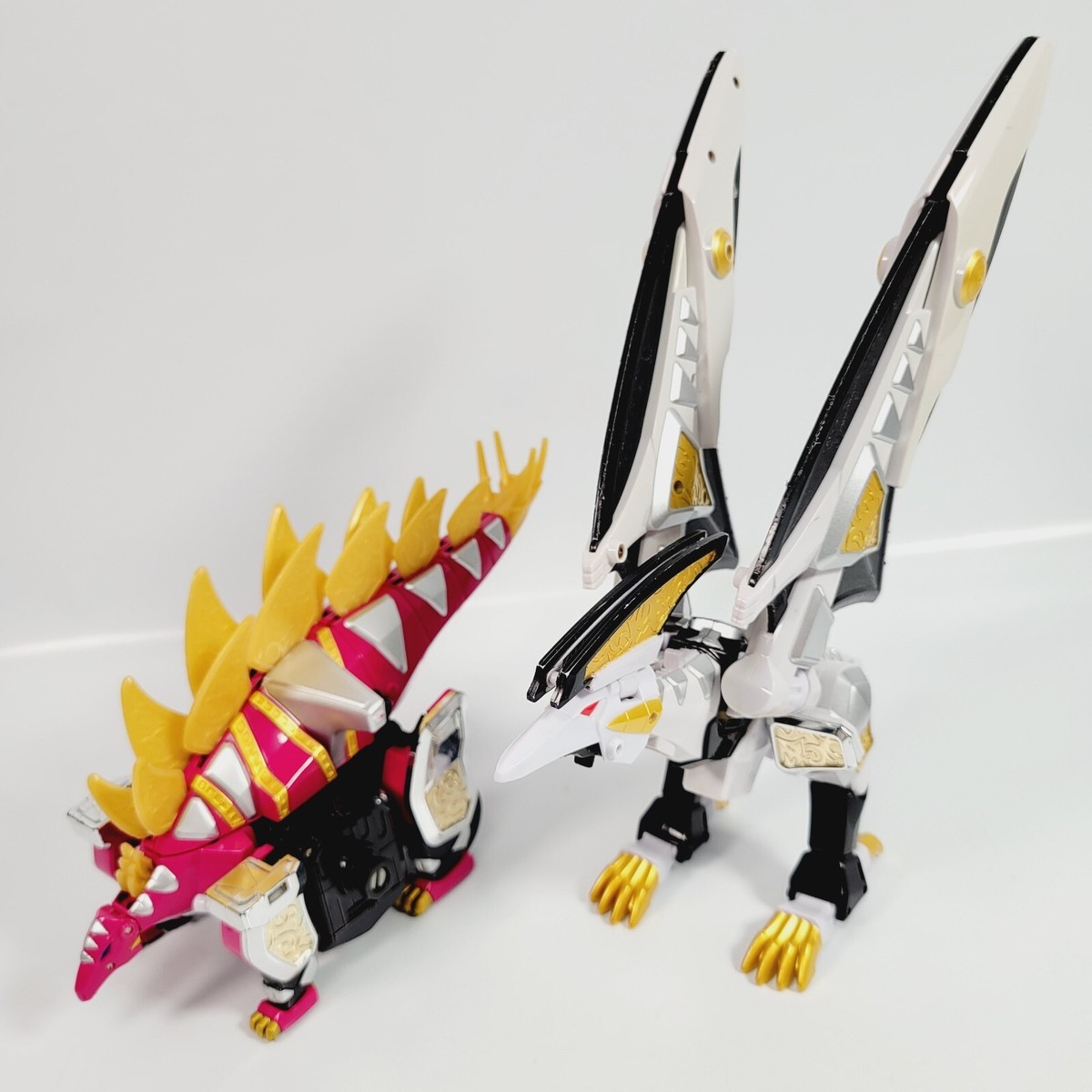 たいやき①②ミニ クリアコズ11.13.16.SS2030→AB&白 Power Rangers Dino Thunder ABARANGER DX Killeroh Megazord Chogokin