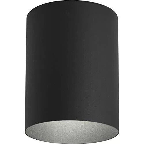 Progress Lighting Cylinder Collection 5 in. White Modern Outdoor Ceiling Light - Picture 1 of 4