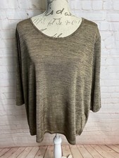 Women’s Papaya Bronze Open Back Top Size Large