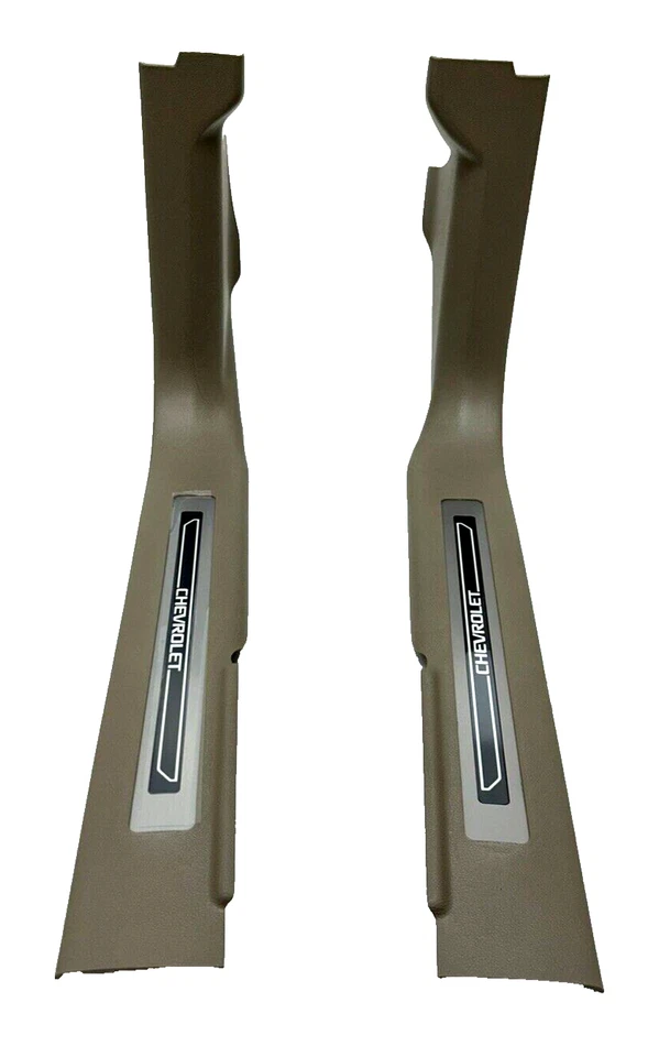 22933514 OEM GM puerta delantera placas fijas iluminadas en Dune 2015-2020 Suburban Foto 3 de 4