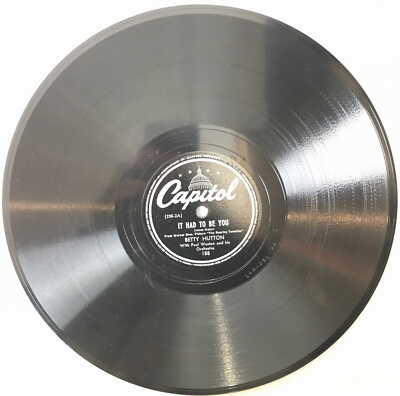 Betty Hutton His Rocking Horse Ran Away 155 Capitol