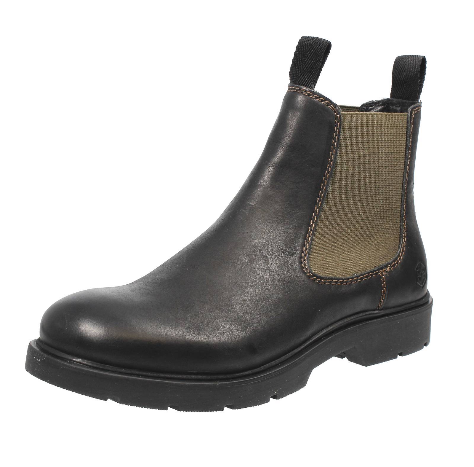 Lumberjack Charlie - Chelsea Boots In Pelle Nero - Taglia 46 [29.6cm] Scarpe