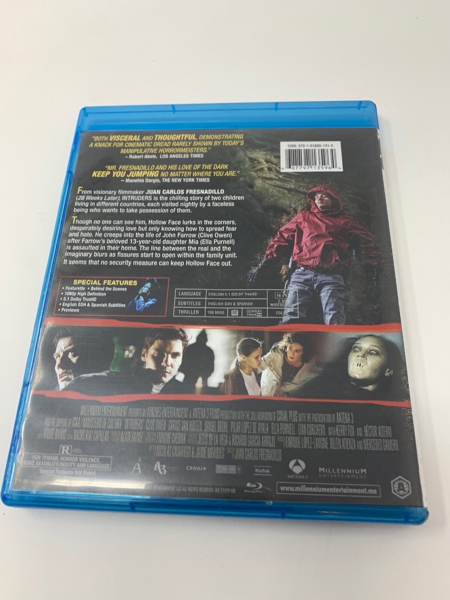 Intruders [Blu-ray] DVD, Ella Purnell,Clive Owen, Juan