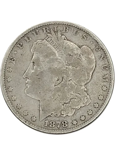 1878 $1 Morgan, 7TF, Rev 79, Fine Condition