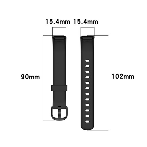 Silicone Sport Watch Band Wristband Strap For Fitbit Luxe / Special Edition - Zdjęcie 7 z 58
