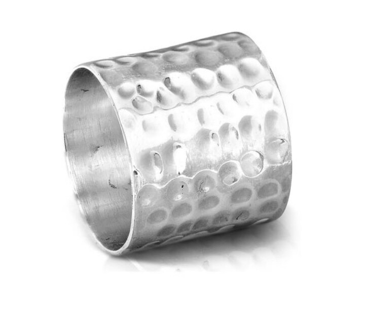 Solid 925 Sterling Silver Wide Band Statement Ring - Handmade Jewelry Gift (14mm Width) 10 thumbnail image