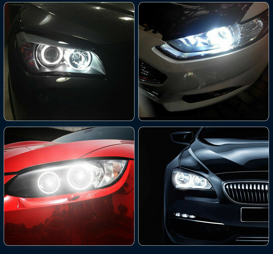 LED Angel Eyes, Ampoule LED Angel Eyes Halo H8 180W CREE LED Marqueur Halo Lumière Xénon Blanc Utilisation Adaptée Pour BMW E60 E61 E90 E92 E70 E71 E82 E89(2 Pcs