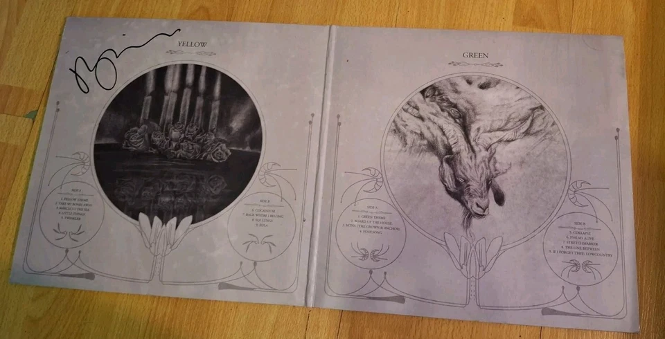 Baroness Yellow Album Vinyl Lp Autographed - Image 2 of 4