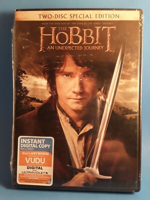 The Hobbit: An Unexpected Journey (DVD, 2013) 2-Disc Set ~ Special Edition New! 