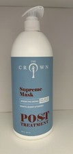The Crown Supreme Mask Post Treatment 33.8 oz Smooth, Glossy  Flexible 