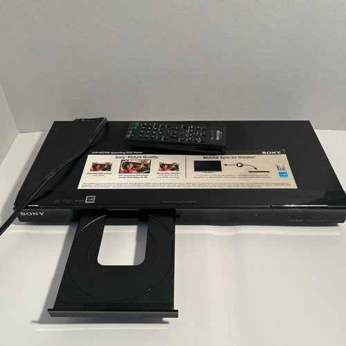 Sony DVP-NS710H Schwarz HDMI 1080P CD/DVD-Player mit Fernbedienung. funktionstüchtig - Bild 2 von 9
