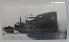 Steamship Steamer LAIRG real photo postcard RPPC