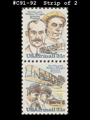 USA3 #C91-92 MNH STR2 Wright Brothers | eBay